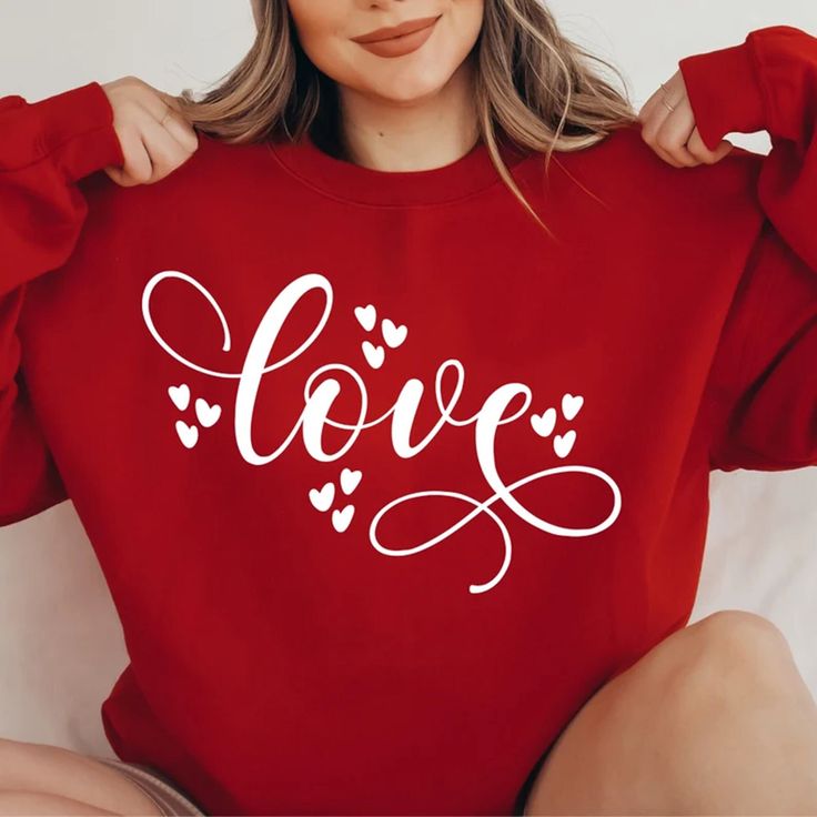 Valentine’s Day Heart Sweatshirt, Love Heart Shirt,Valentines Day Shirts For Woman,Valentines Day Gift,Happy Valentine’s Day Shirt, Love Tee