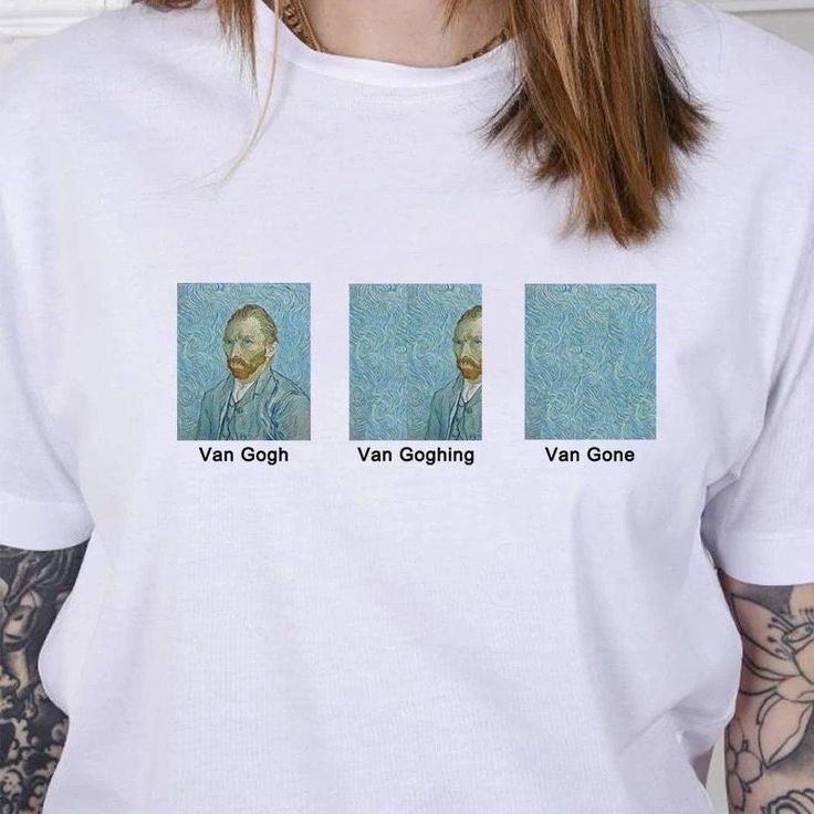 Vincent Van Gogh Shirt Mens , Van Going , Van Gone , Van Gogh Tshirt Women , Grunge Aesthetic Clothing , Scream T Shirt