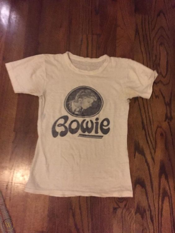 Vintage 70 S David Bowie Tee Shirt