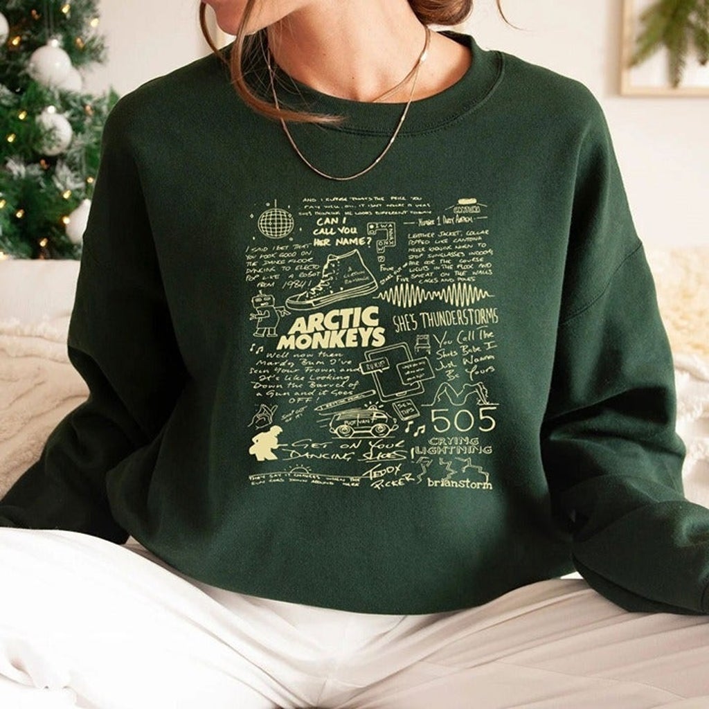 Vintage Arctic Monkeys T-Shirt Inspired by Arctic Monkeys Songs – Sweatshirt