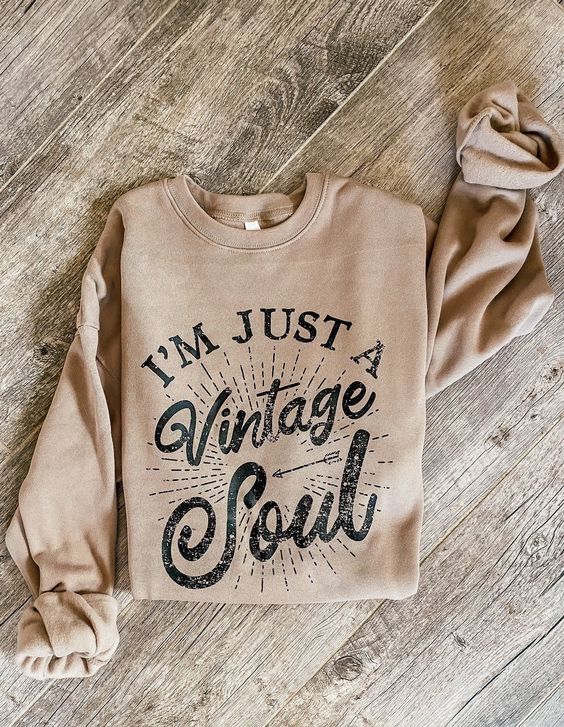 Vintage Soul Sweatshirt or Tee