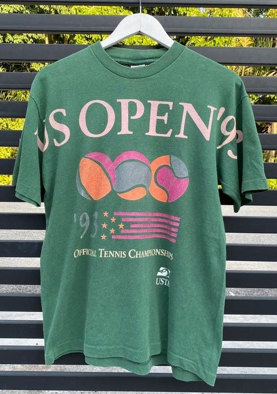 Vintage Us Open 93 Tennis Championships Shirt Outfit