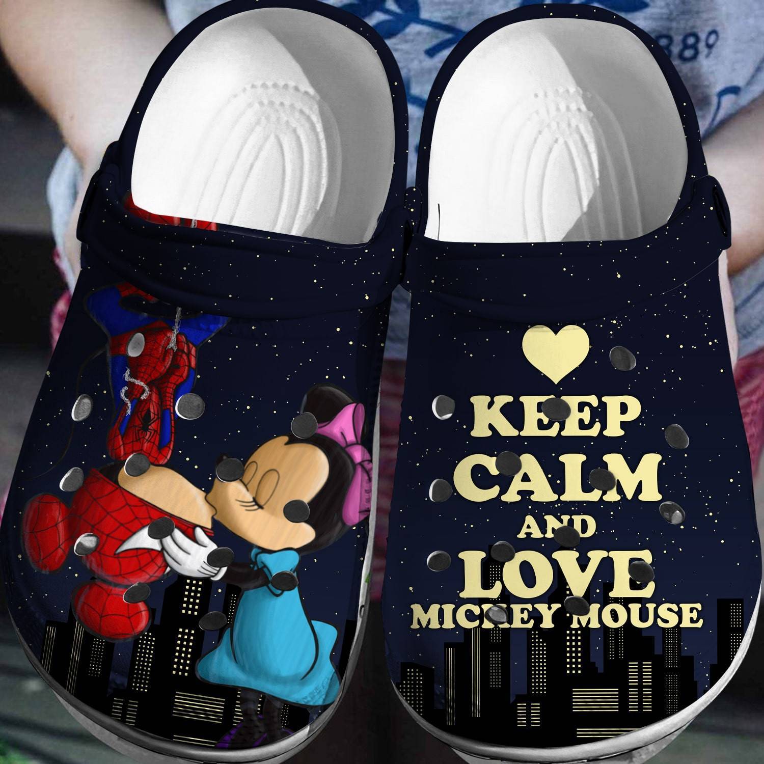 Walk in Style with Mickey: Personalized 3D Clog Shoes Inspired by the Iconic Mouse