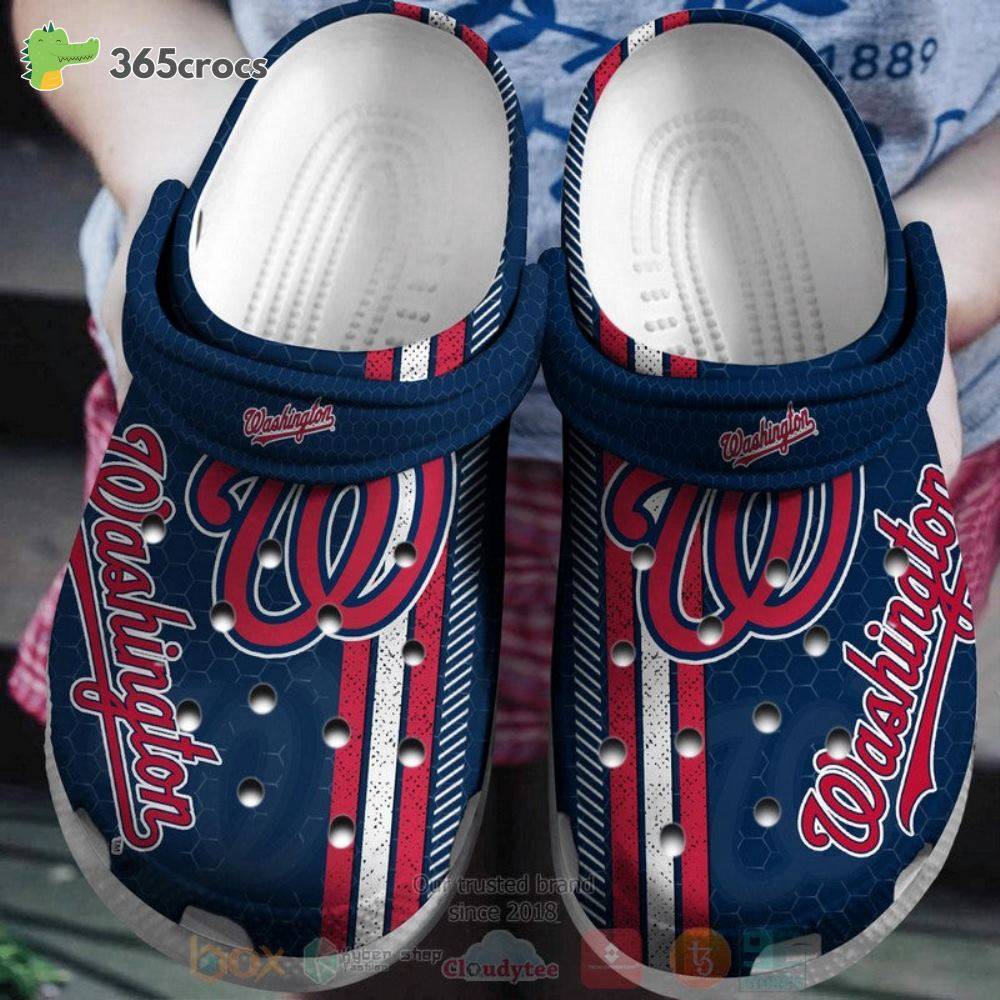 Washington Nationals Mlb Crocss Clog Shoes