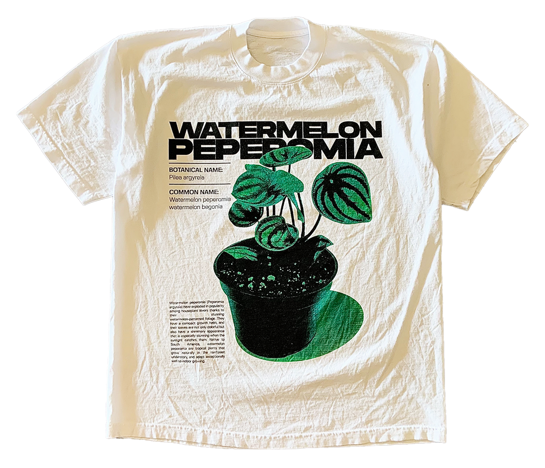 Watermelon Peperomia v1 Tee