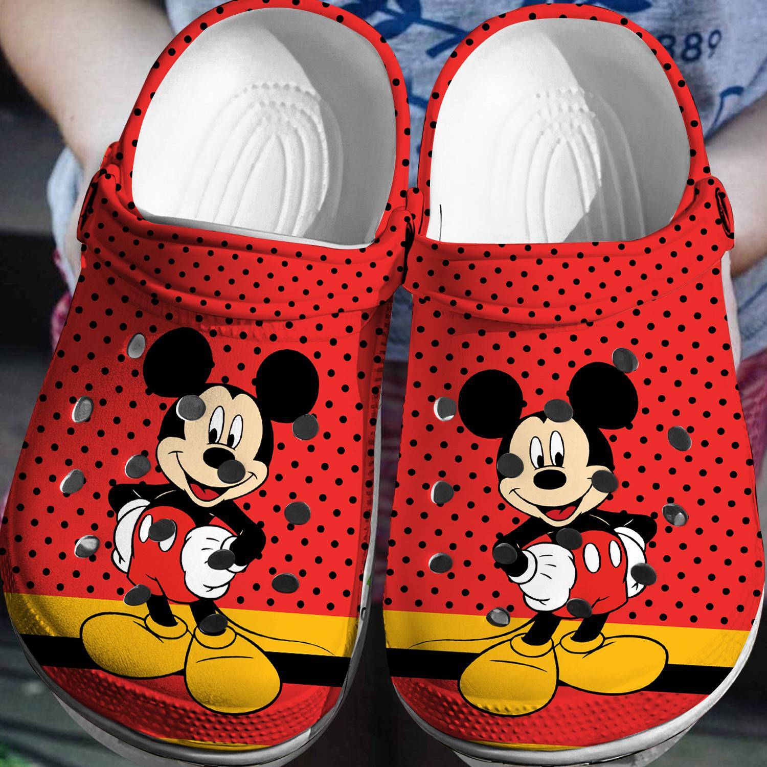 Whimsical Delight: Mickey Mouse Crocss Classic Clogs
