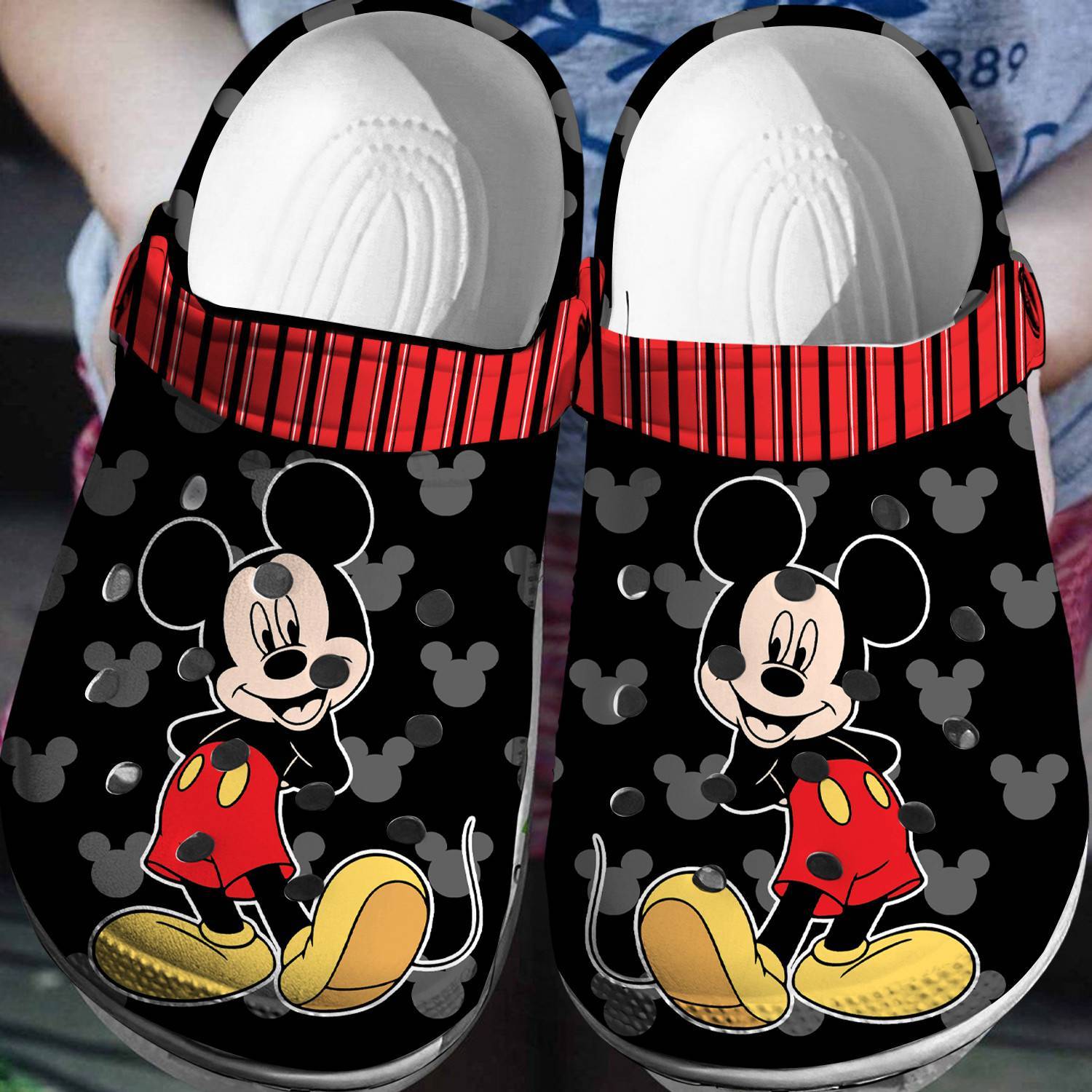 Whimsical Fun: Mickey Mouse 3D Clog Shoes