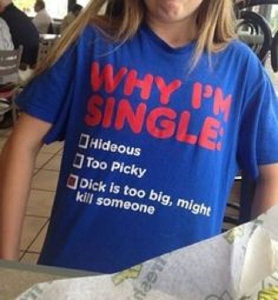 WHY I’M SINGLE Funny List Meme Tee Shirt