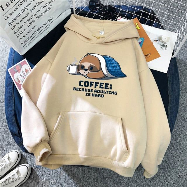 Wjczt Cute Panda Sleeps, New Women’S Warm Vintage Pullover For Woman Fashion Korean Round Neck Hoodie, 5 More Minutes