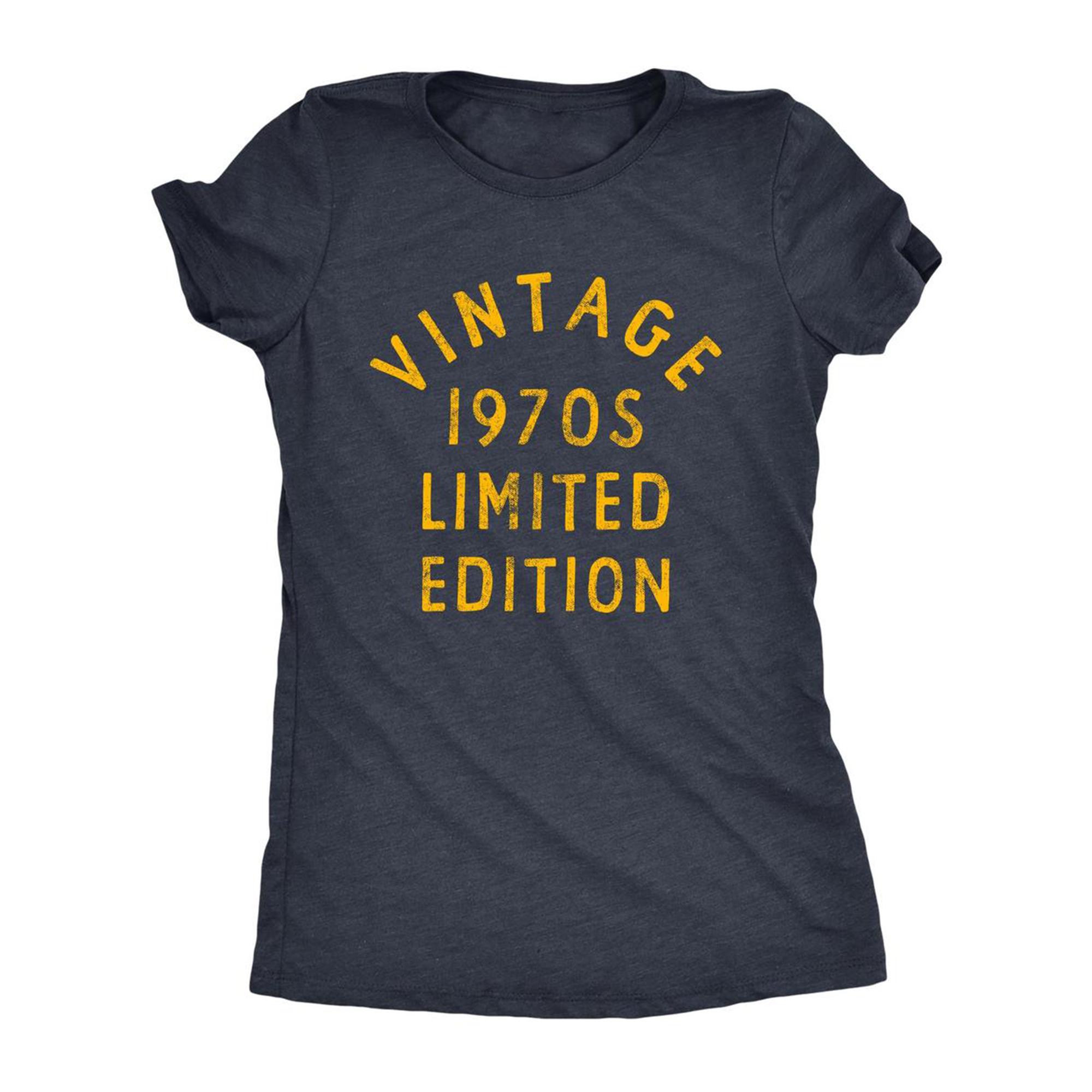 Womens Vintage 1970s Limited Edition T Shirt Funny